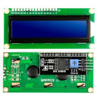 Rétroéclairage bleu LCD1602 IIC/I2C