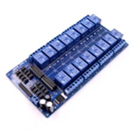Module de relais 5V 16 canaux avec couplage de lumière, alimentation LM2576