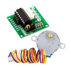 Moteur pas à pas 5V 4 phases + carte pilote ULN2003 VERT