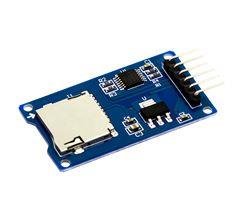 Module de carte Micro SD, Mini carte TF, lecture et écriture, 6 broches
