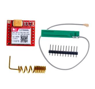 Le plus petit module GSM Sim800L GPRS carte microsim carte de base port série TTL quadri-bande avec antenne PCB (puce utilisée)