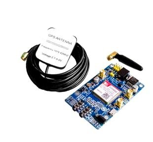 Module Sim808, carte de développement Gsm GPRS GPS IPX, lycée avec antenne GPS