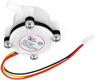 Capteur de débit d'eau (mer) YF-S201 Débitmètre G1/2 1-30L/min Blanc