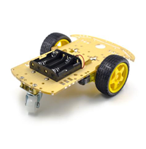 Châssis de voiture intelligent robot transparent