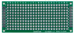 Carte prototype universelle PCB 3 x 7 cm