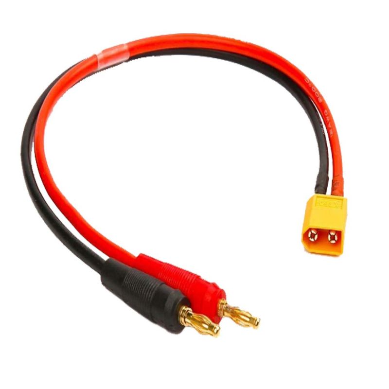 Cable batterie lipo XT30V-A vers banane 4mm