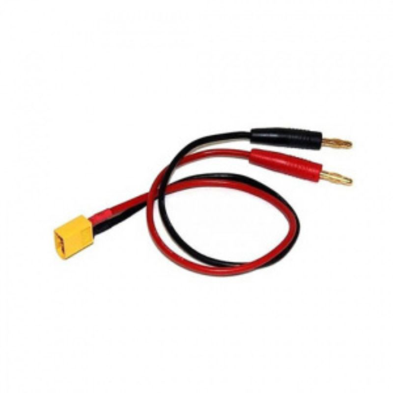 Cable batterie lipo XT60 vers banane 4mm