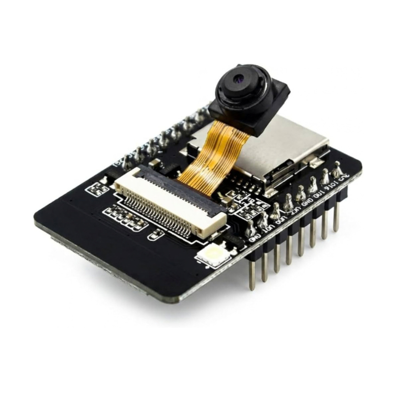 Carte de développement ESP32-CAM avec caméra OV2640, Wi-Fi, Bluetooth et interface USB-série CH340