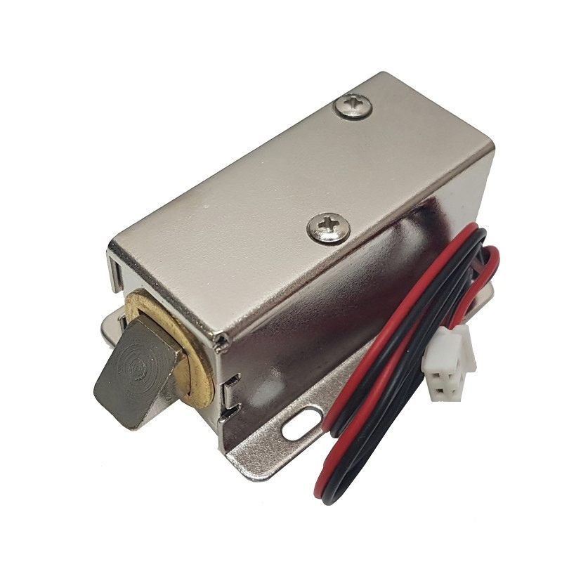 Serrure électrique à solénoïde 12 V DC pour porte d’armoire