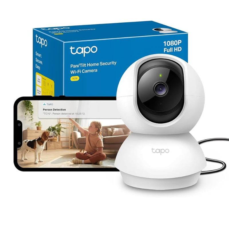 Caméra de surveillance Tapo TC70 – Wi-Fi Full HD 1080p